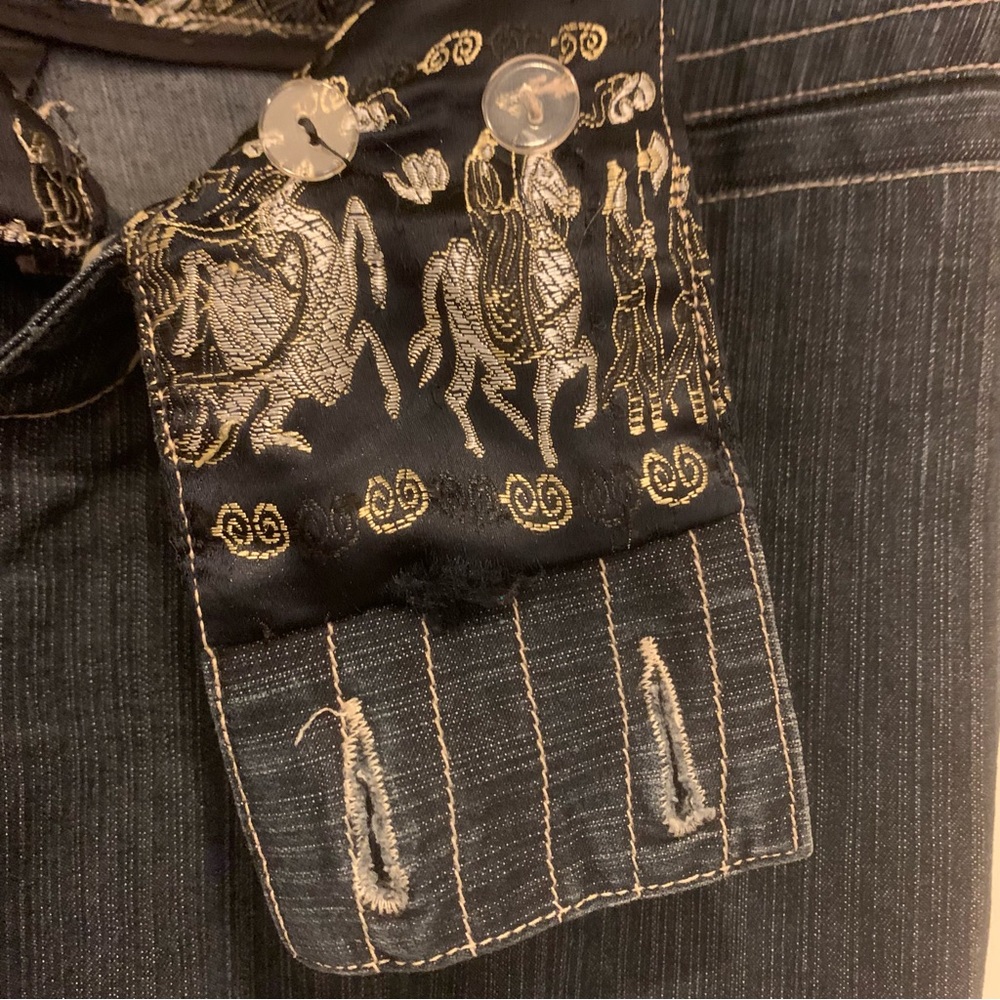 Stylish Dark Blue Women's Jeans - Picture 7 of 12